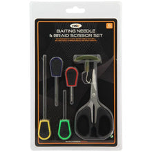 Load image into Gallery viewer, NGT 6pc Soft Grip Tool Set - 4 Needles, Braid Scissors and Knot Puller